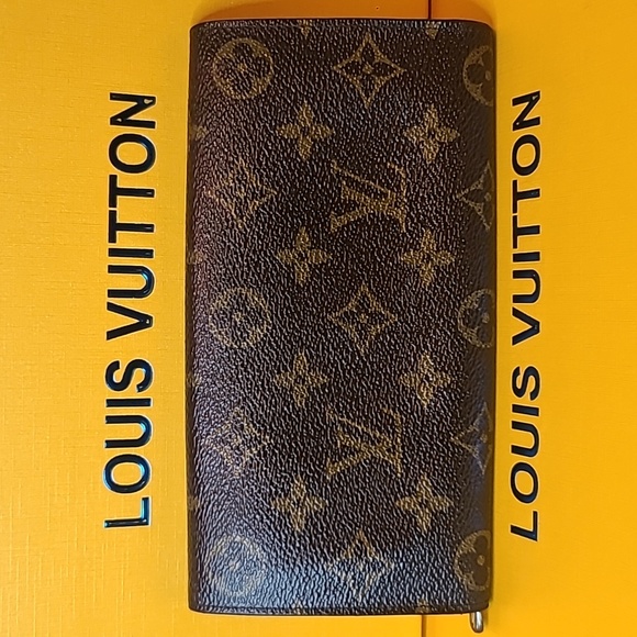 LOUIS VUITTON VINTGE 1990 MONOGRAM PORTEFEUILLE SARAH LONG WALLET STYLE M61734 - Picture 8 of 17